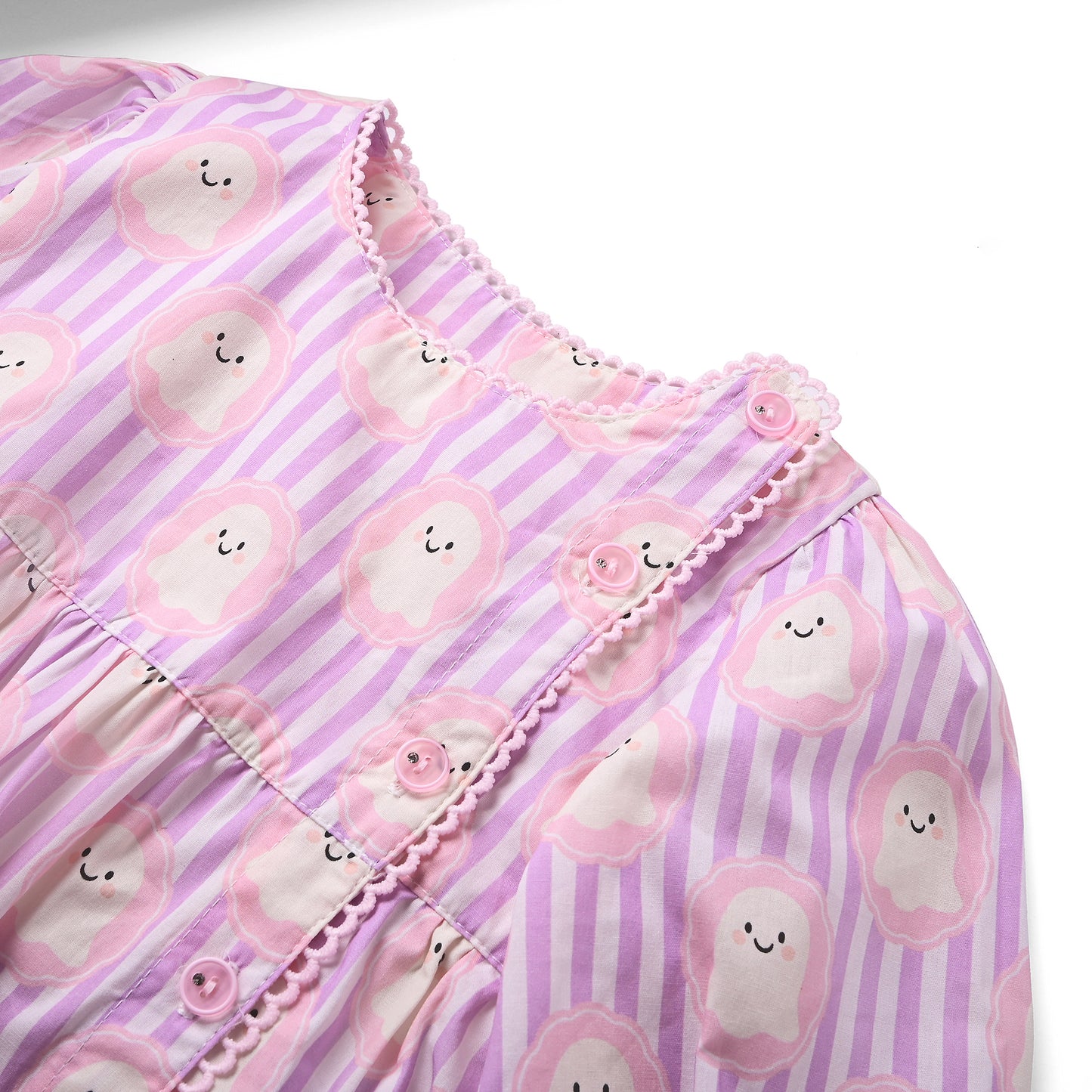 Friendly Ghost Dress, Purple