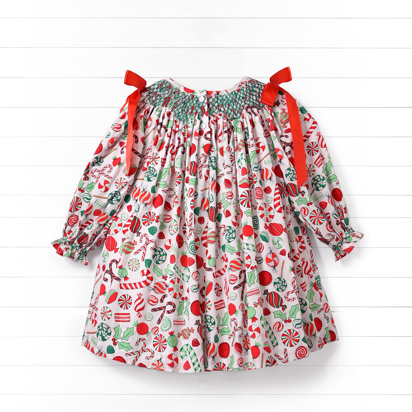 Mint Candy Dress, red/white