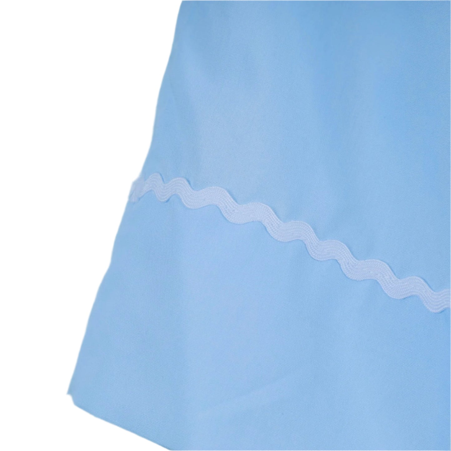 Christmas Smocked Dress, Blue