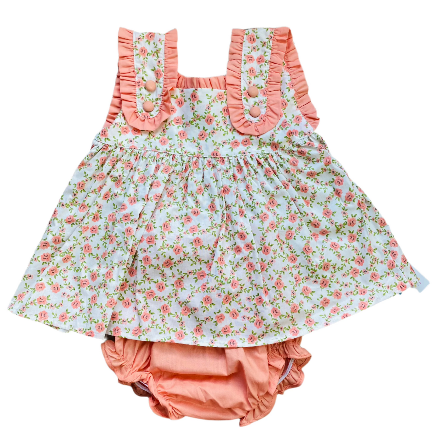 Spring Floral Diaper Set