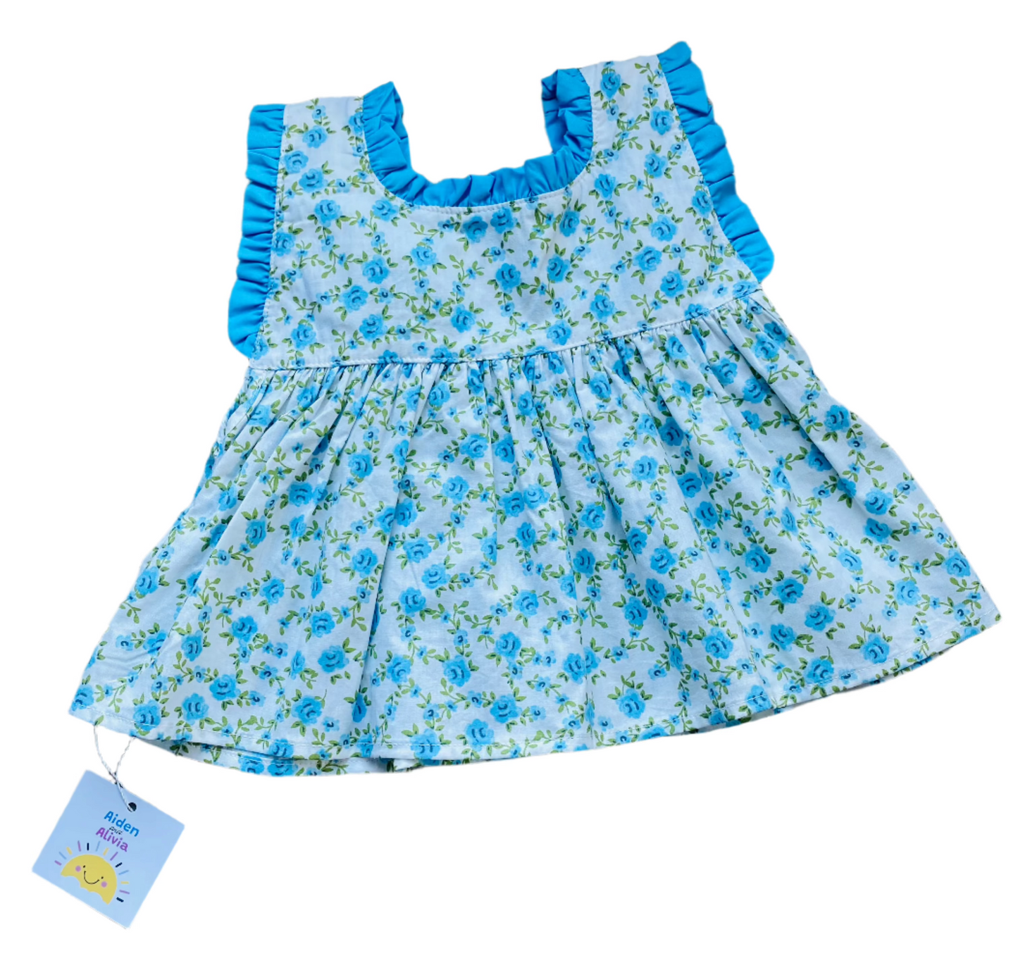 Spring Floral Diaper Set