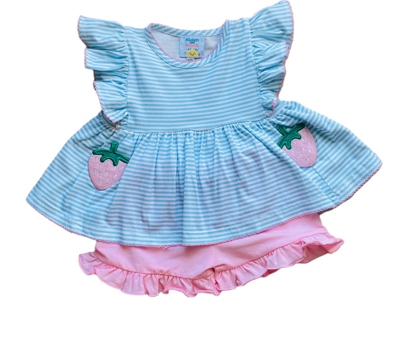 (NEW) Melon Pocket Short Set