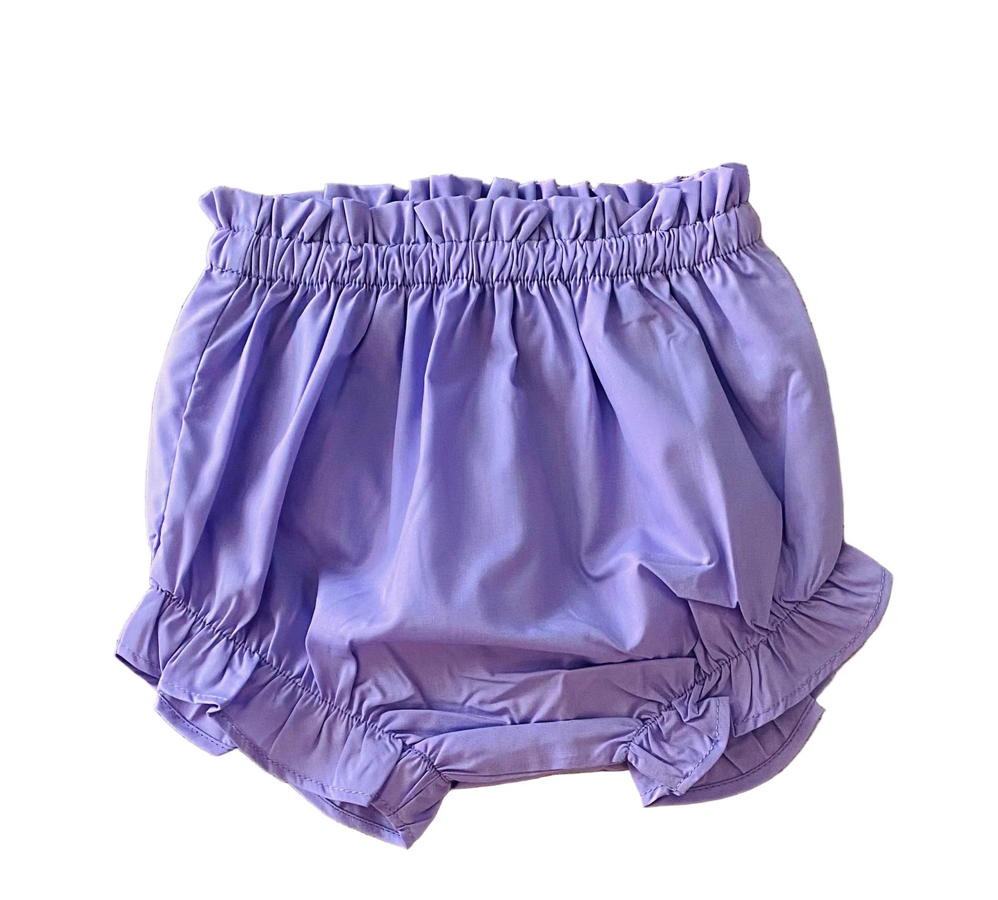 Ghost Smocked Diaper Set, Purple