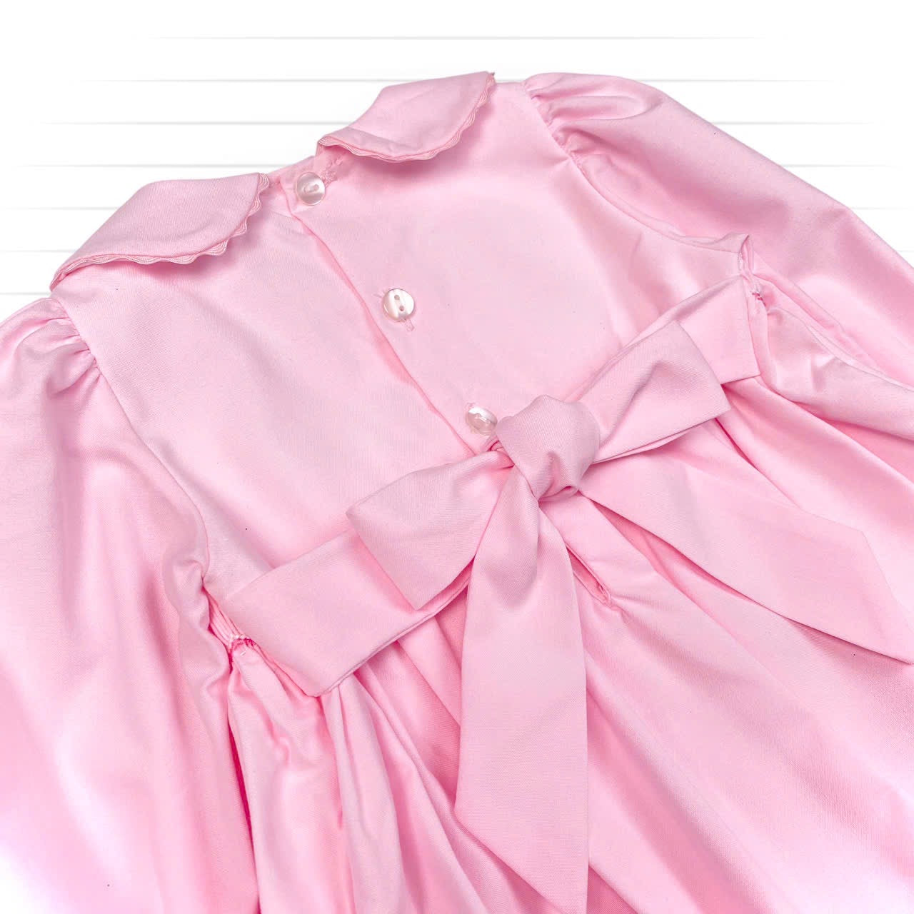 Triple Gingerbread Girl Dress, Pink