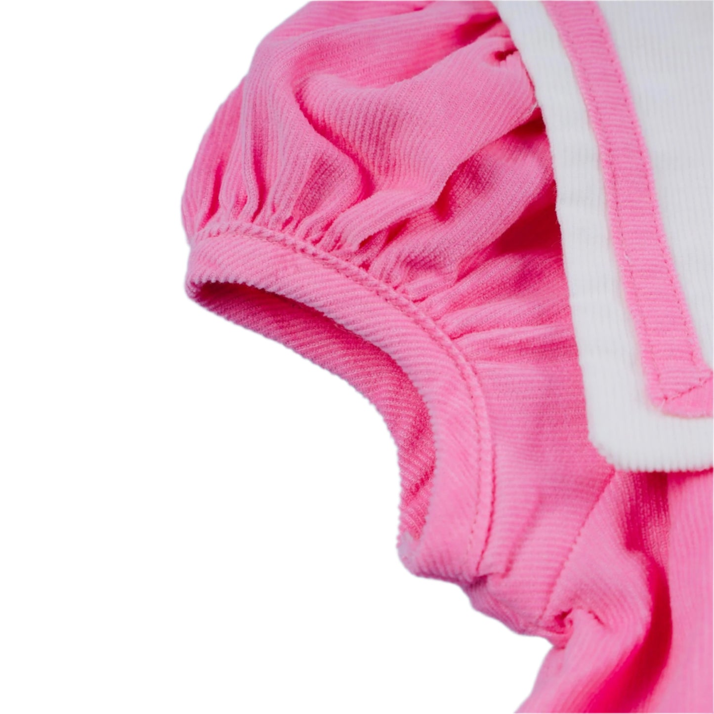 Bib Collar Dress, Pink