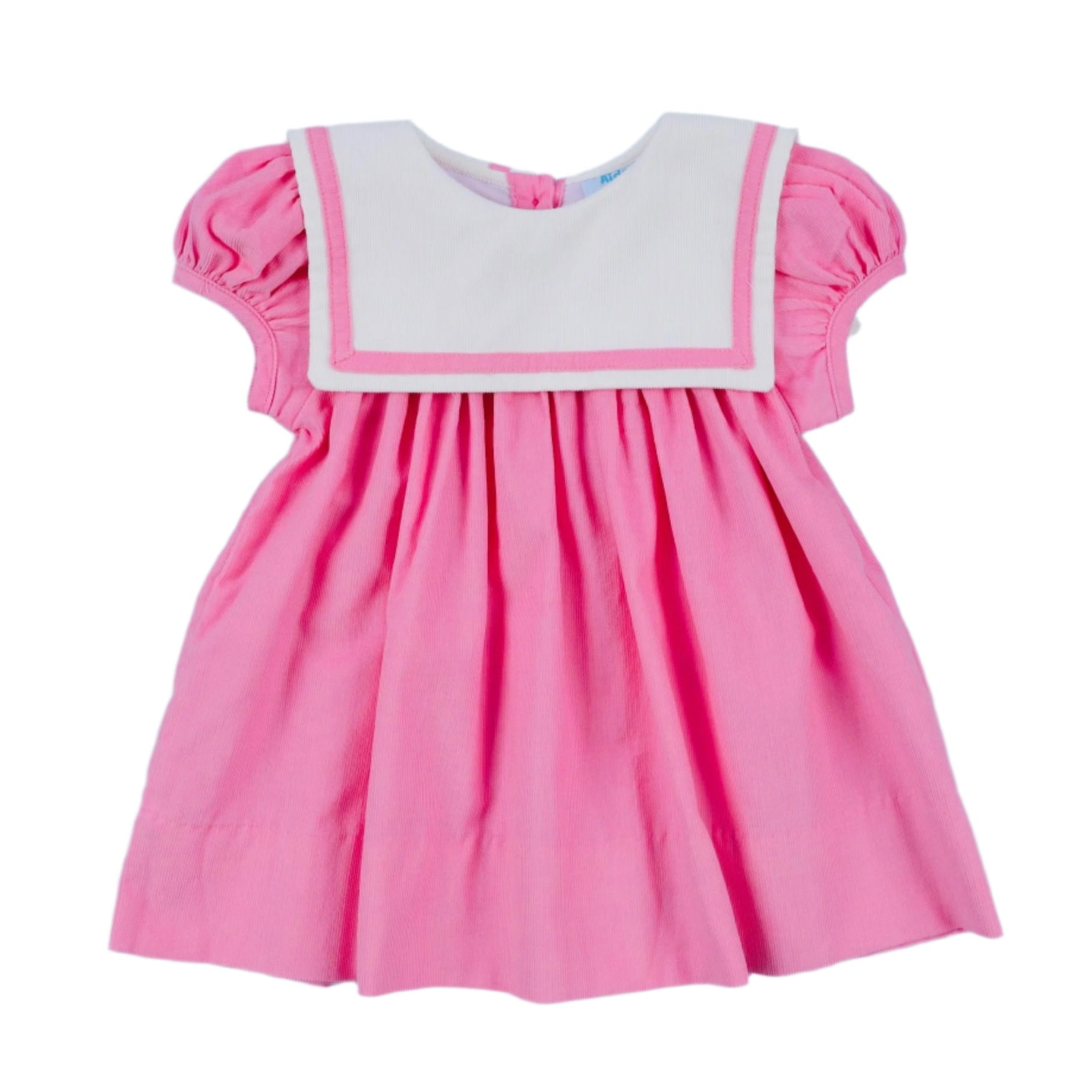 Bib Collar Dress, Pink Aiden and Alivia Shop Bib Collar Dress, Pink Aiden and Alivia Shop