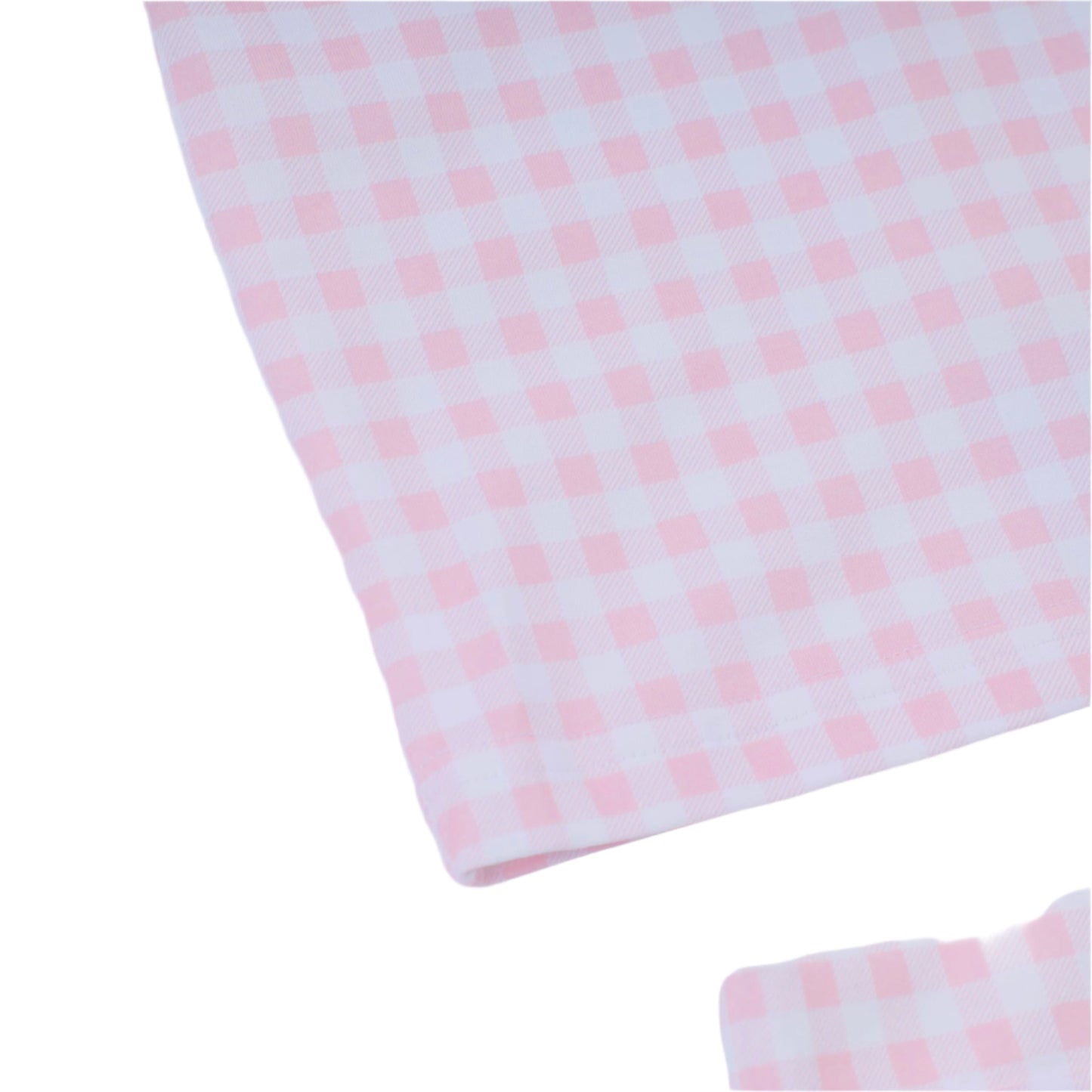 Classic Tennis Gingham Skort Set, Pink