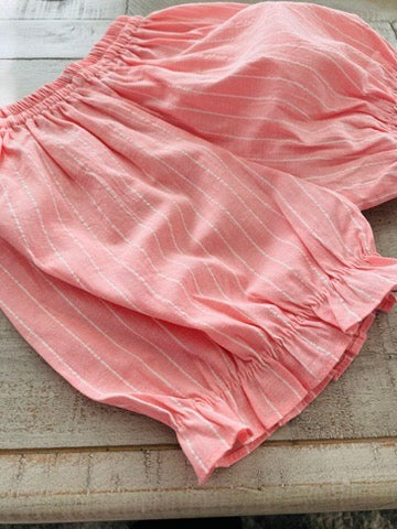 Summer Pin Striped Bloomer Set