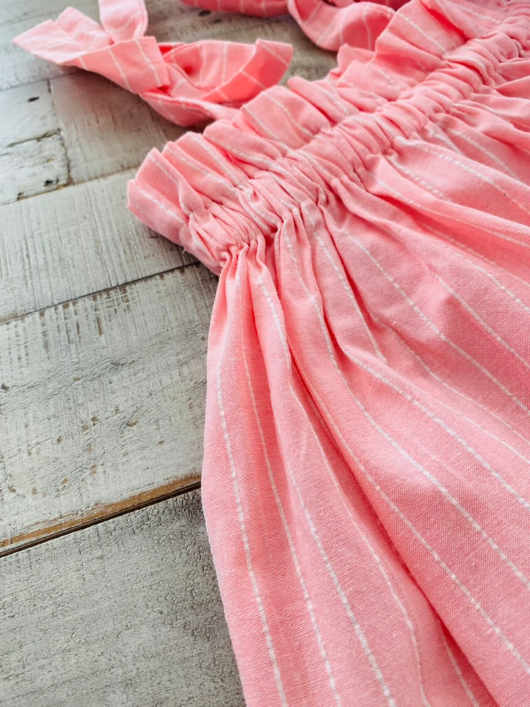 Summer Pin Striped Short Set
