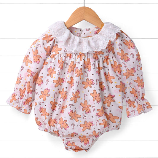 Gingerbread Girl Bubble, Pink