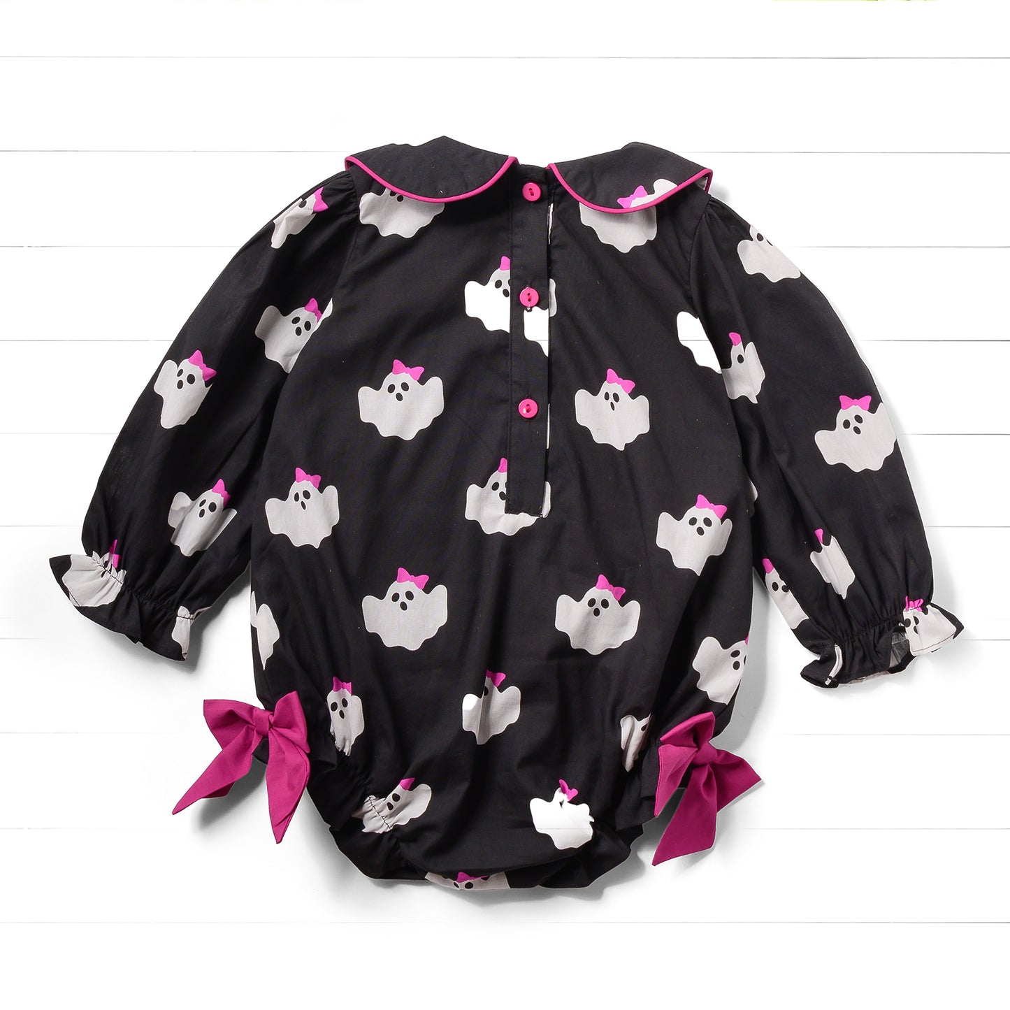 Ghost Pink Bow Bubble, Black