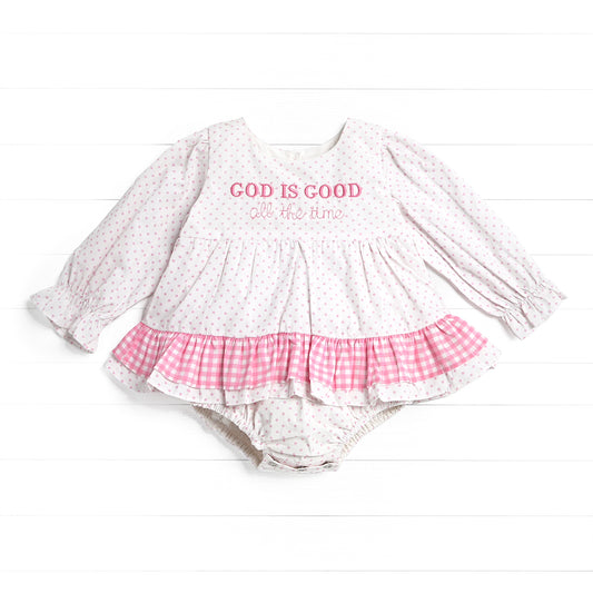 God Is Good Bubble, White