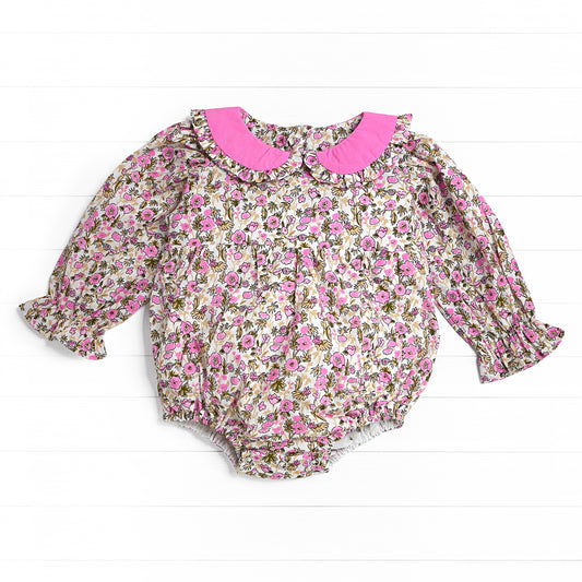 Floral Flutter Bubble, Pink