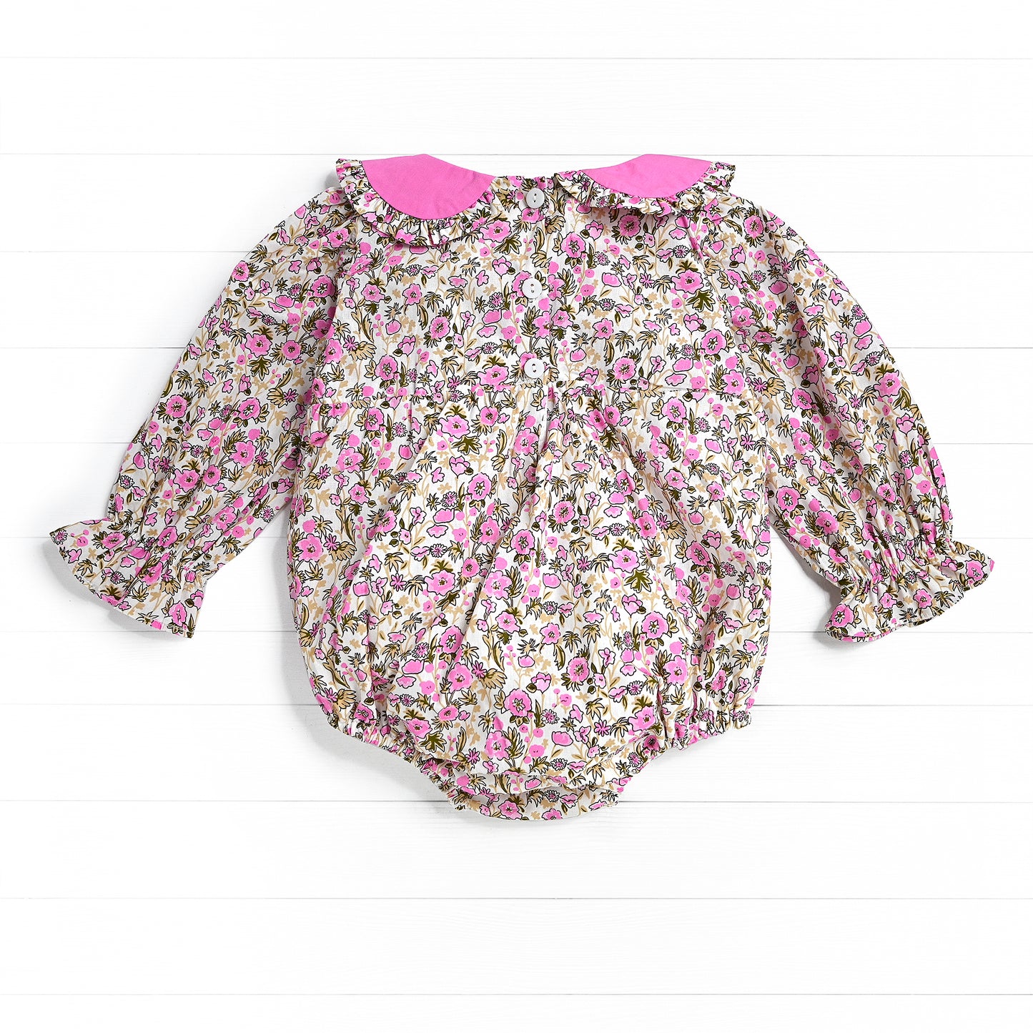 Floral Flutter Bubble, Pink