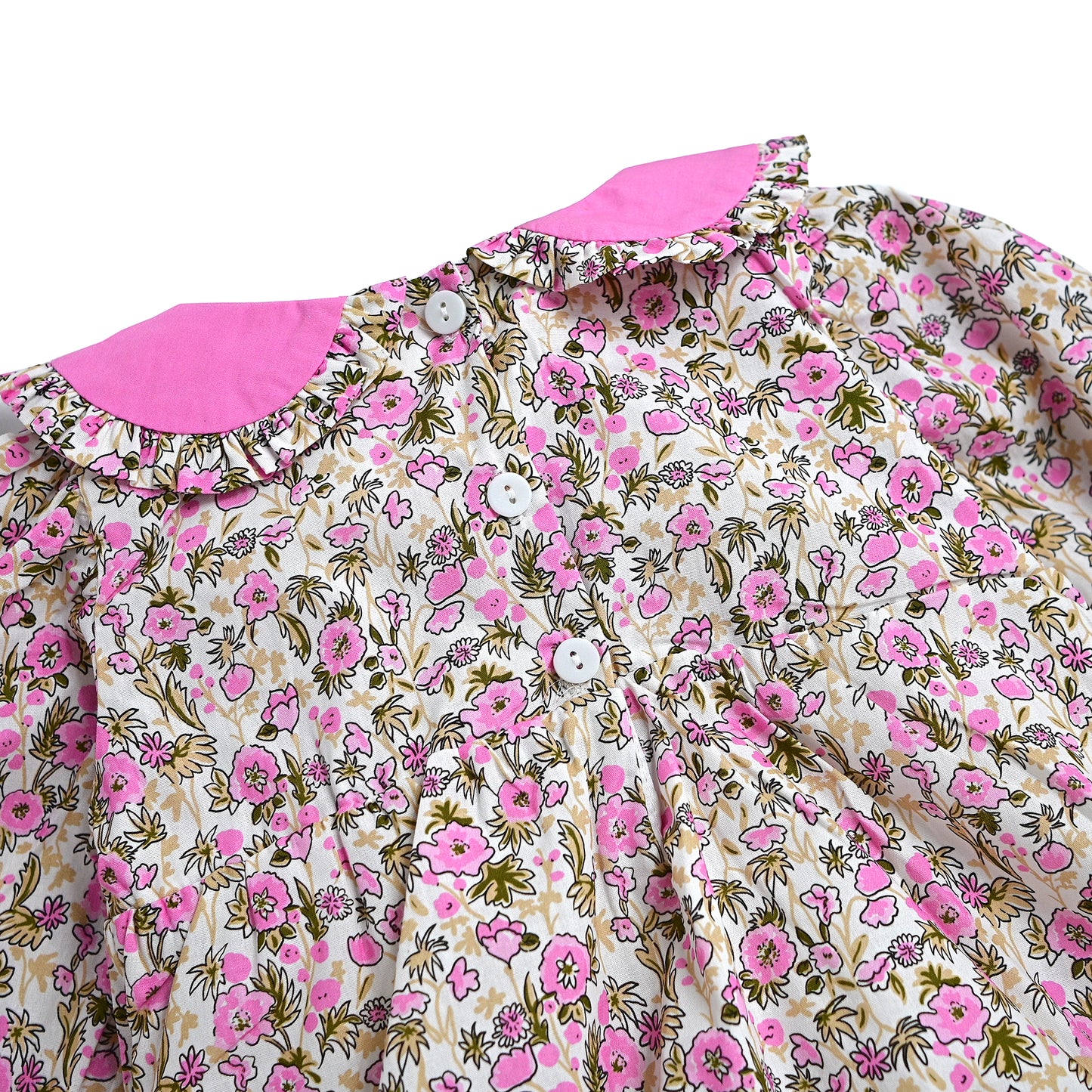 Floral Flutter Bubble, Pink