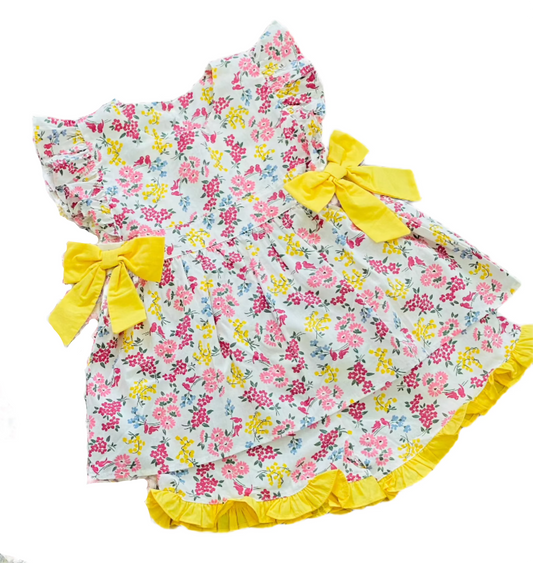 Springtime Floral Short Set