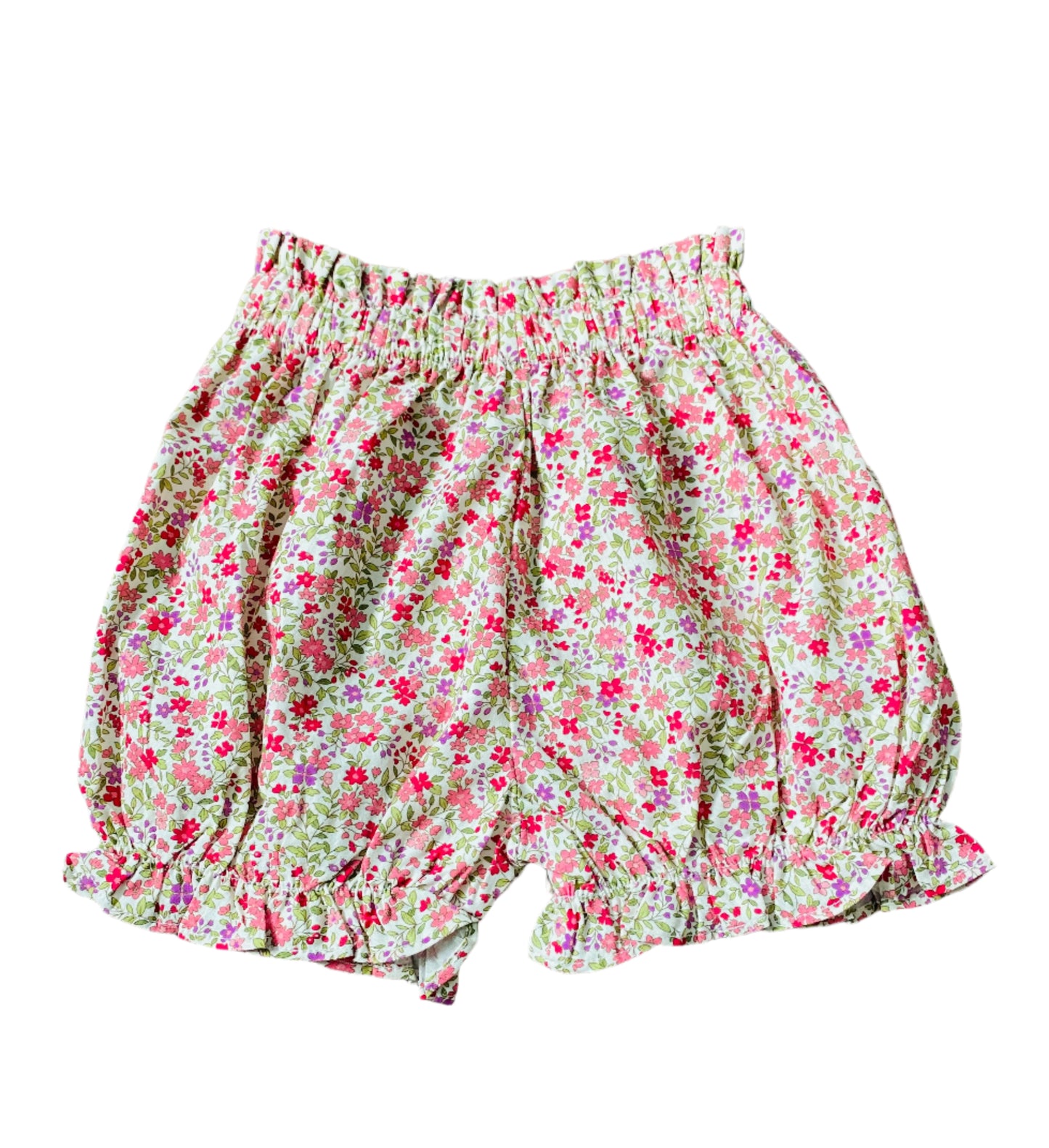 Floral Side Tie Bloomer Set