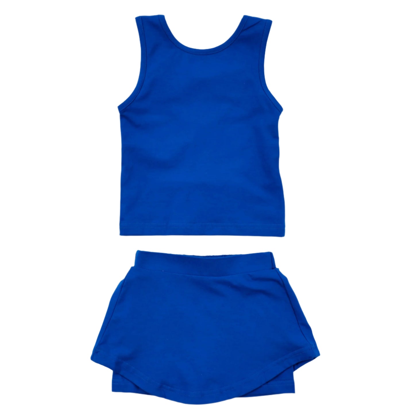 Classic Tennis Skort Set, Royal Blue