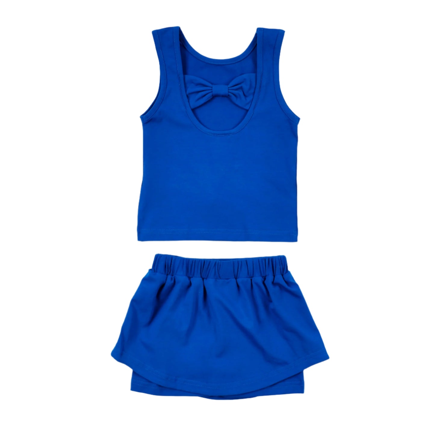 Classic Tennis Skort Set, Royal Blue