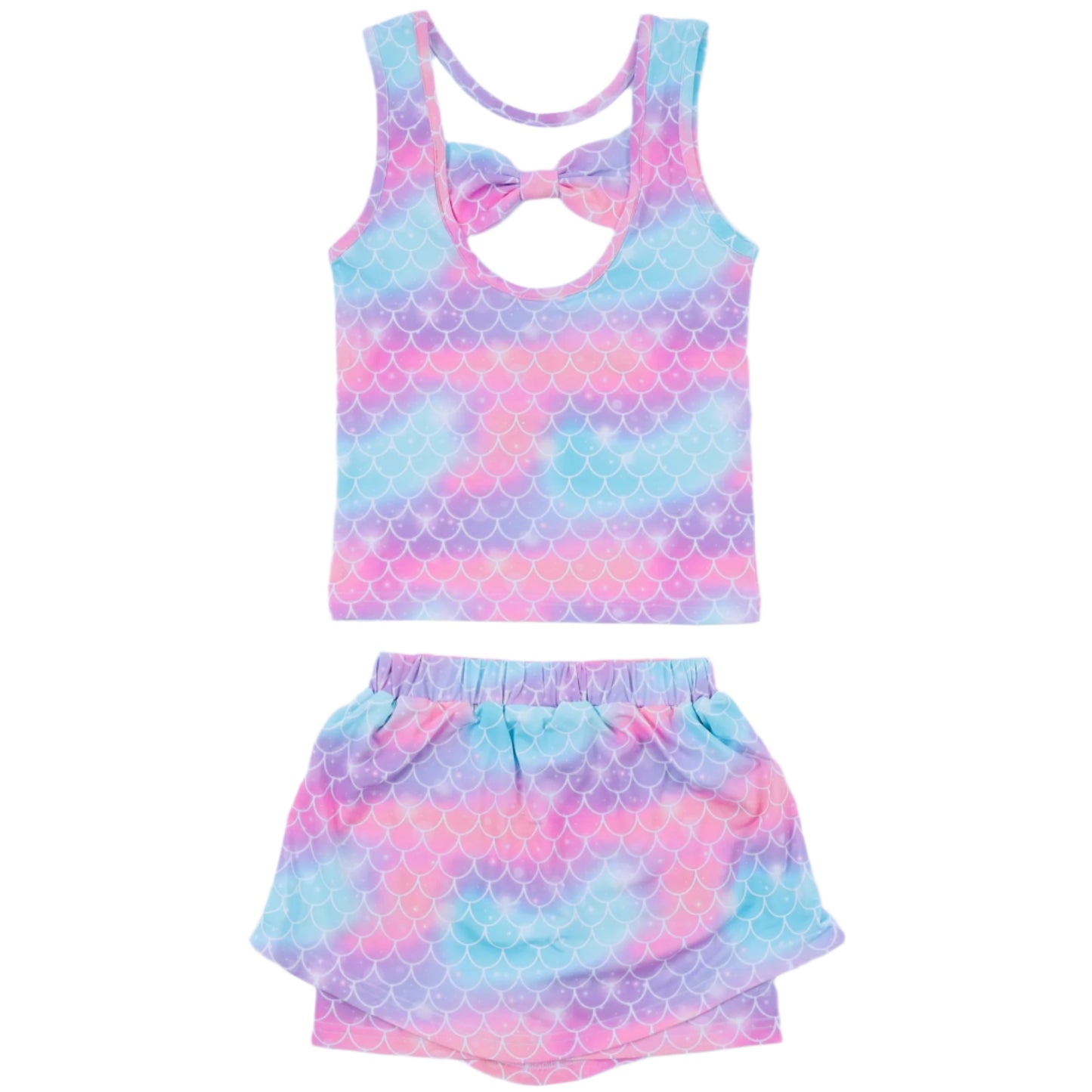Classic Tennis Mermaid Skort Set