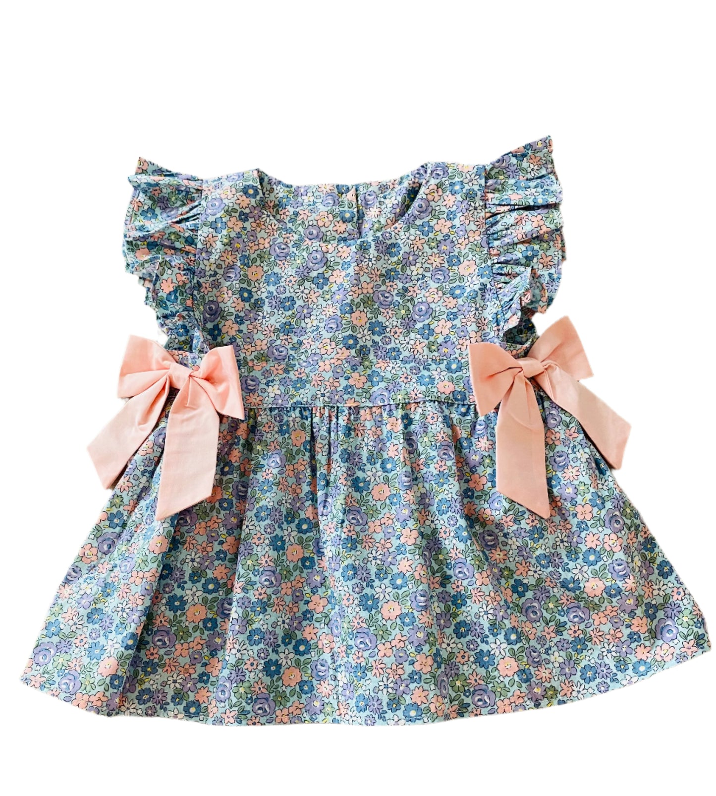 Floral All Around Side Tie Short Set