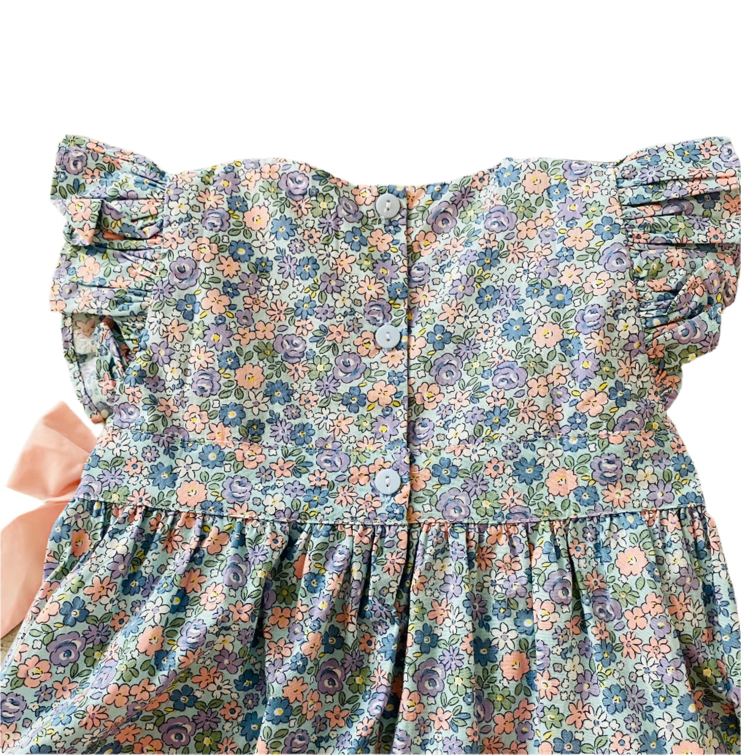 Floral All Around Side Tie Short Set