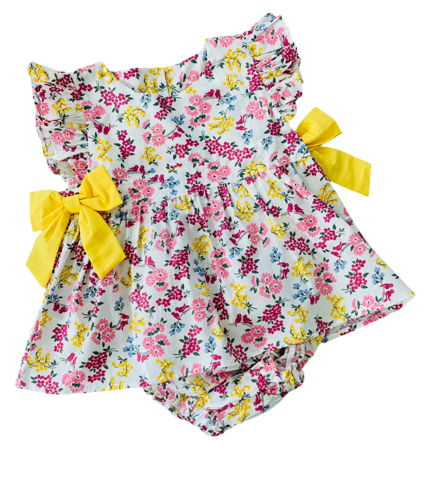 Springtime Floral Diaper Set