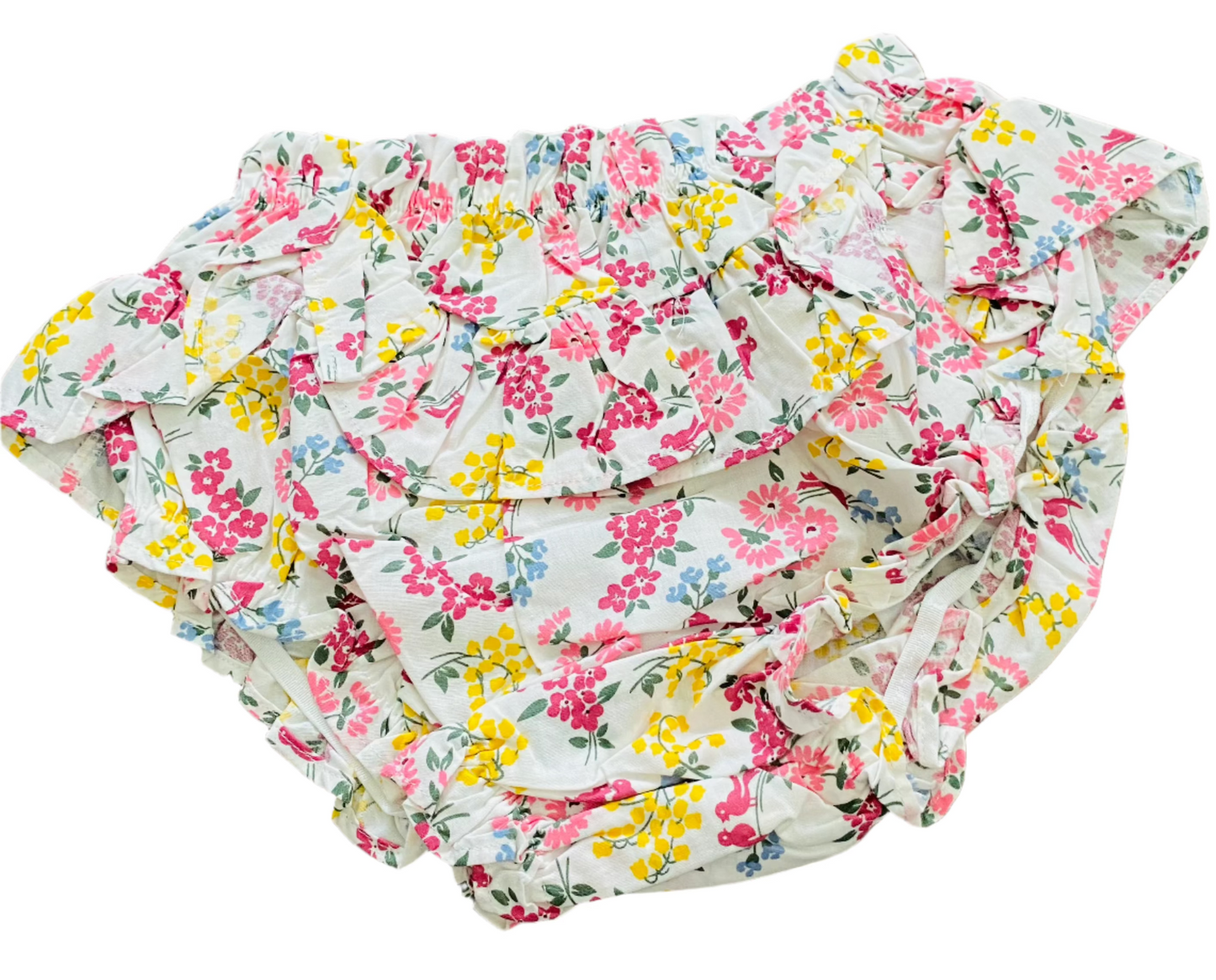 Springtime Floral Diaper Set