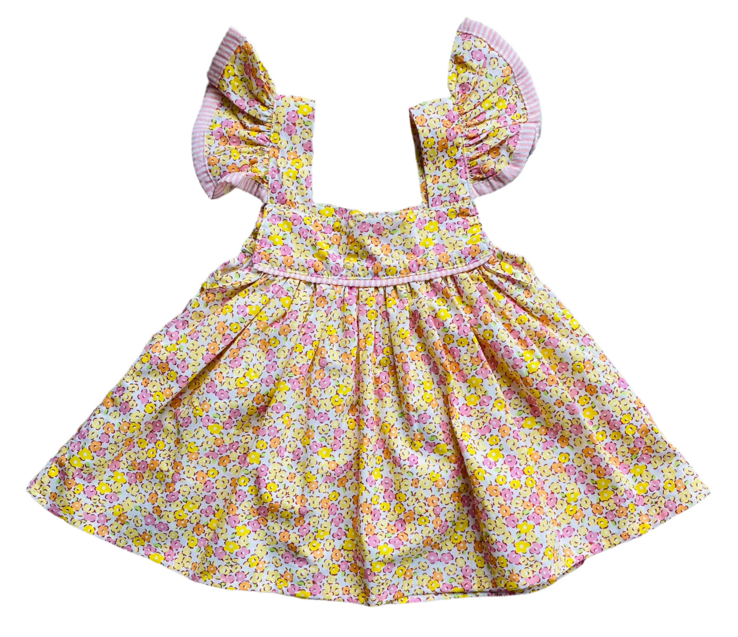 Floral Flourish Bloomer Set, Yellow/Orange