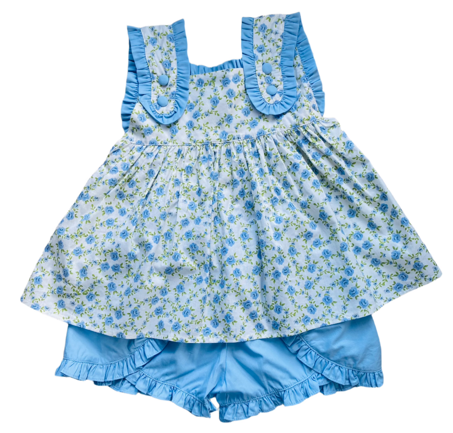 Spring Floral Short Set