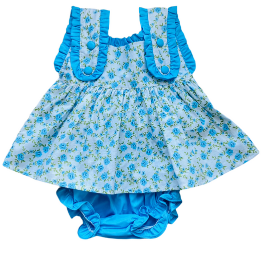 Spring Floral Diaper Set
