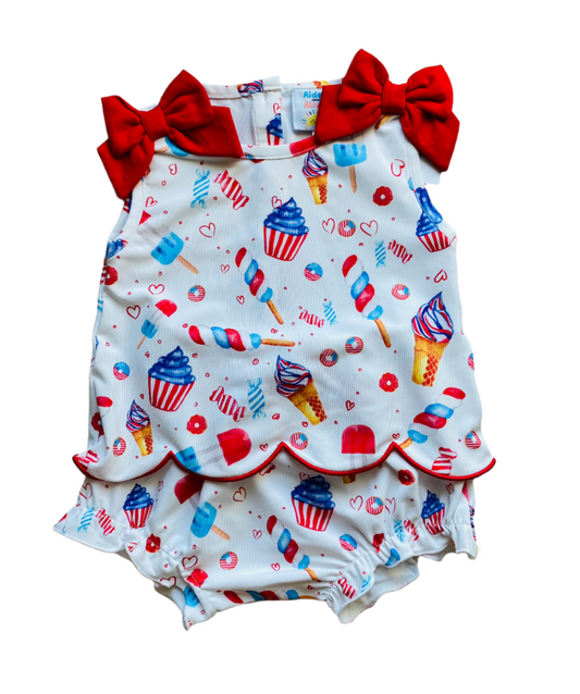 (NEW) Cakes and Cream Diaper Set
