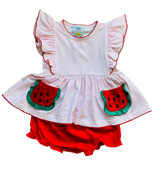 (NEW) Melon Pocket Diaper Set