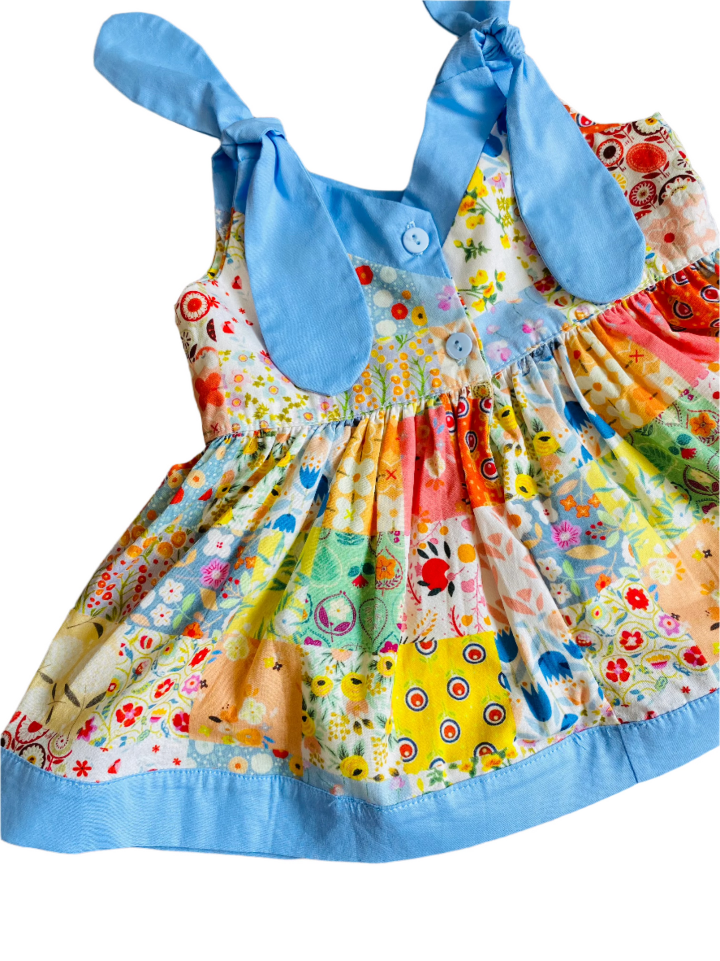 Blooming Short Set, Blue