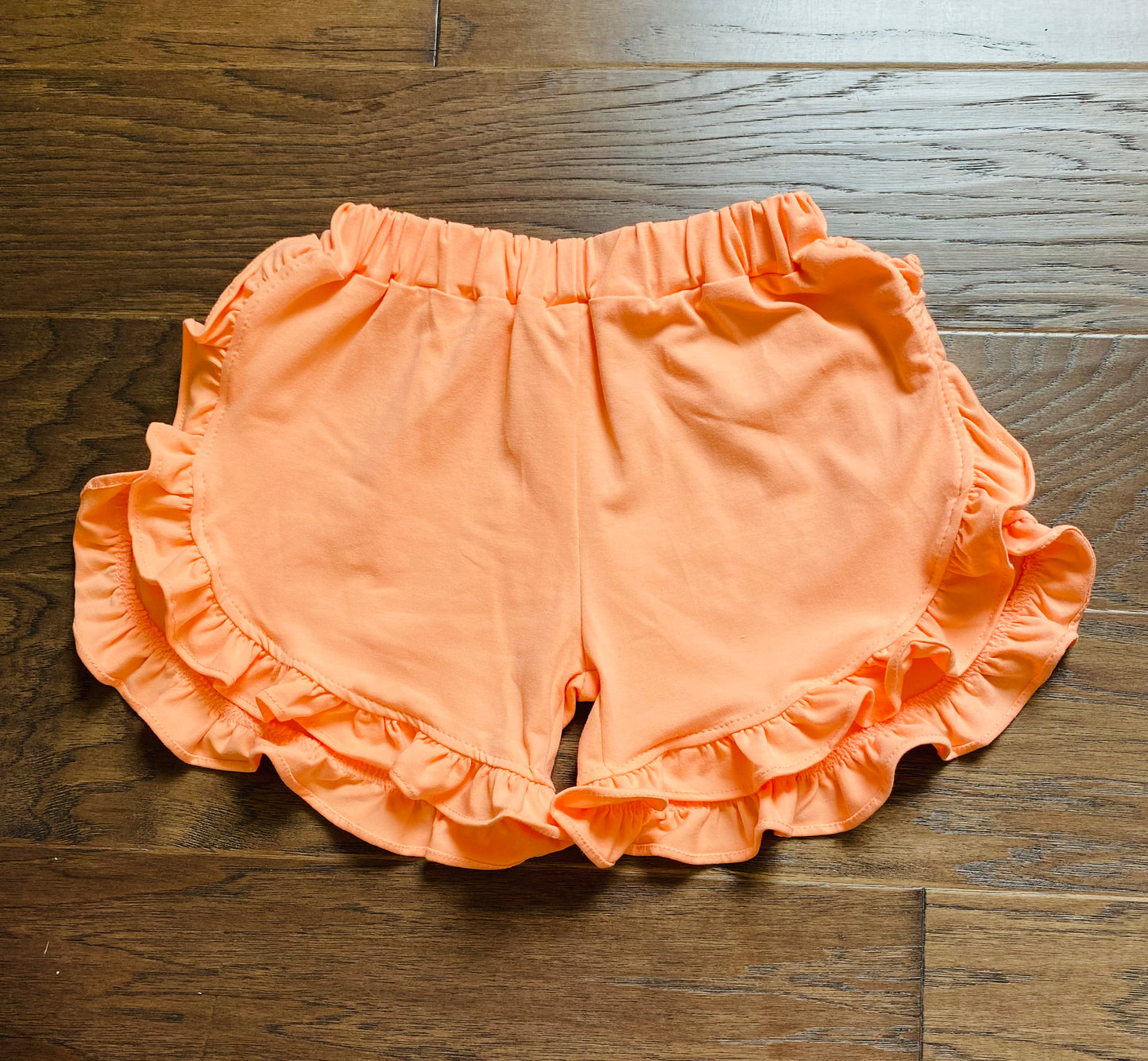 Flower Short Set, Orange