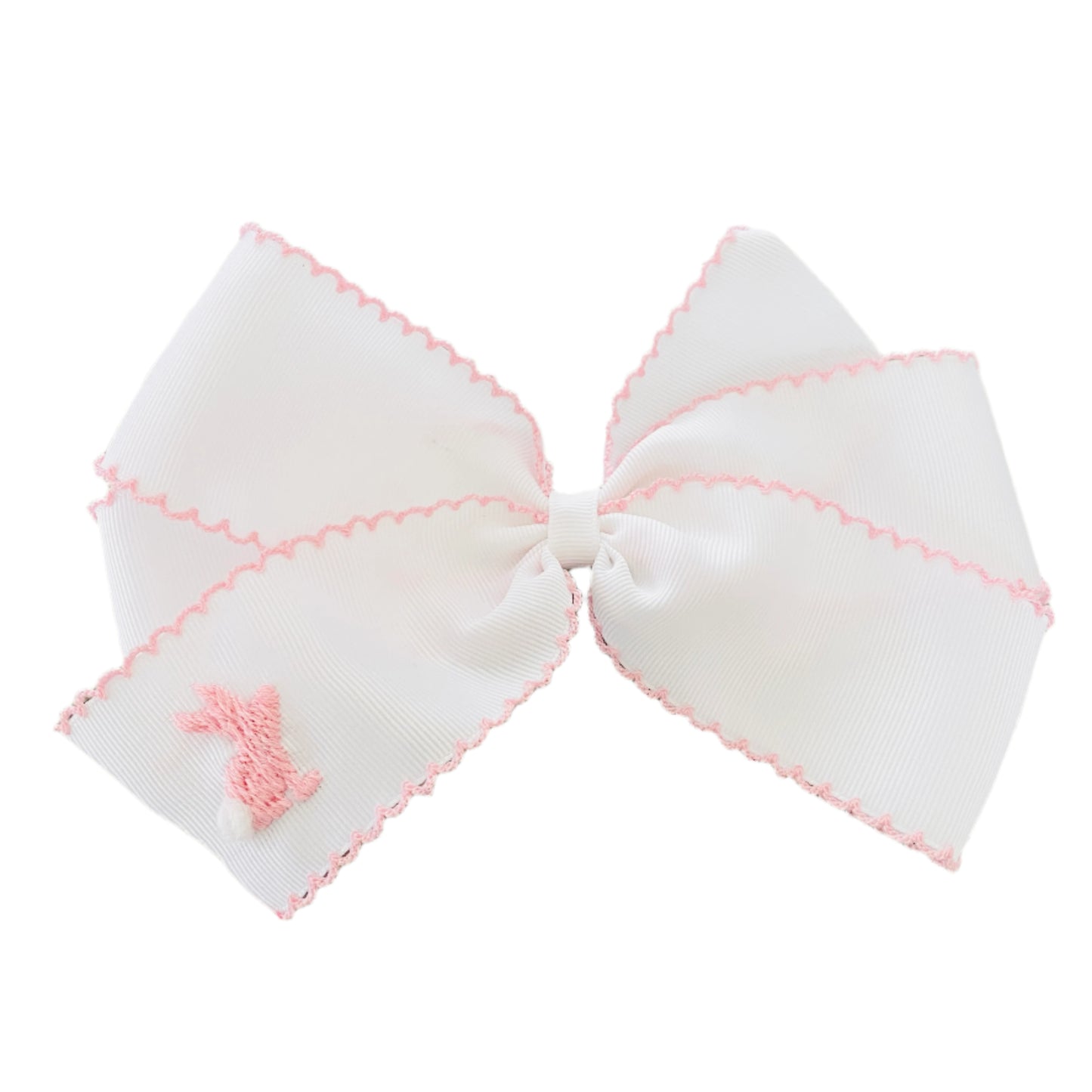 Bow Easter Bunny Moonstitch