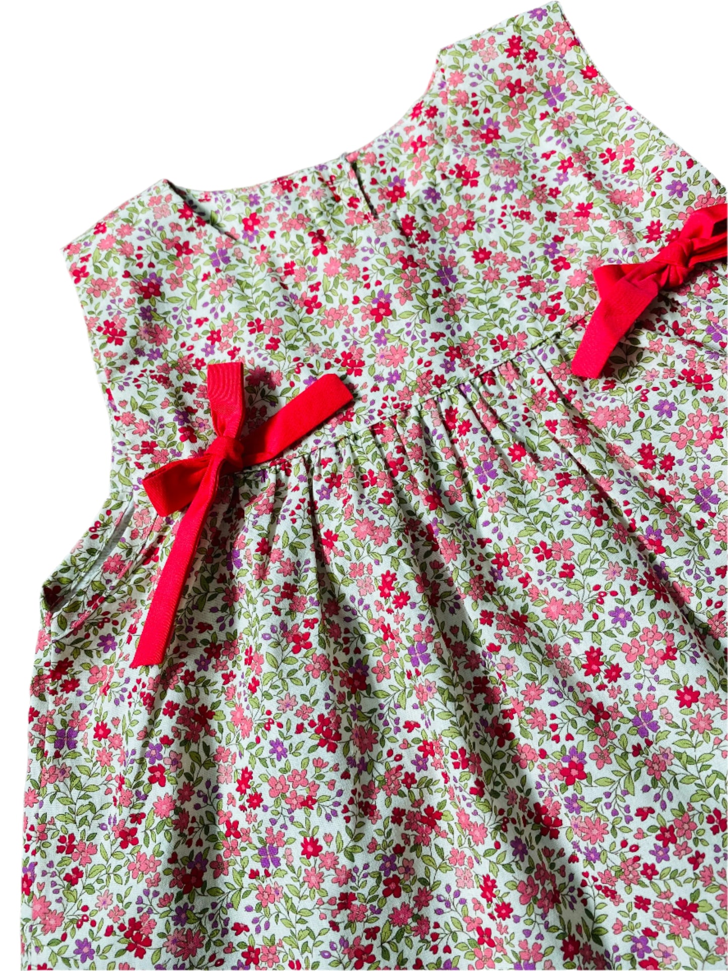 Floral Side Tie Bloomer Set