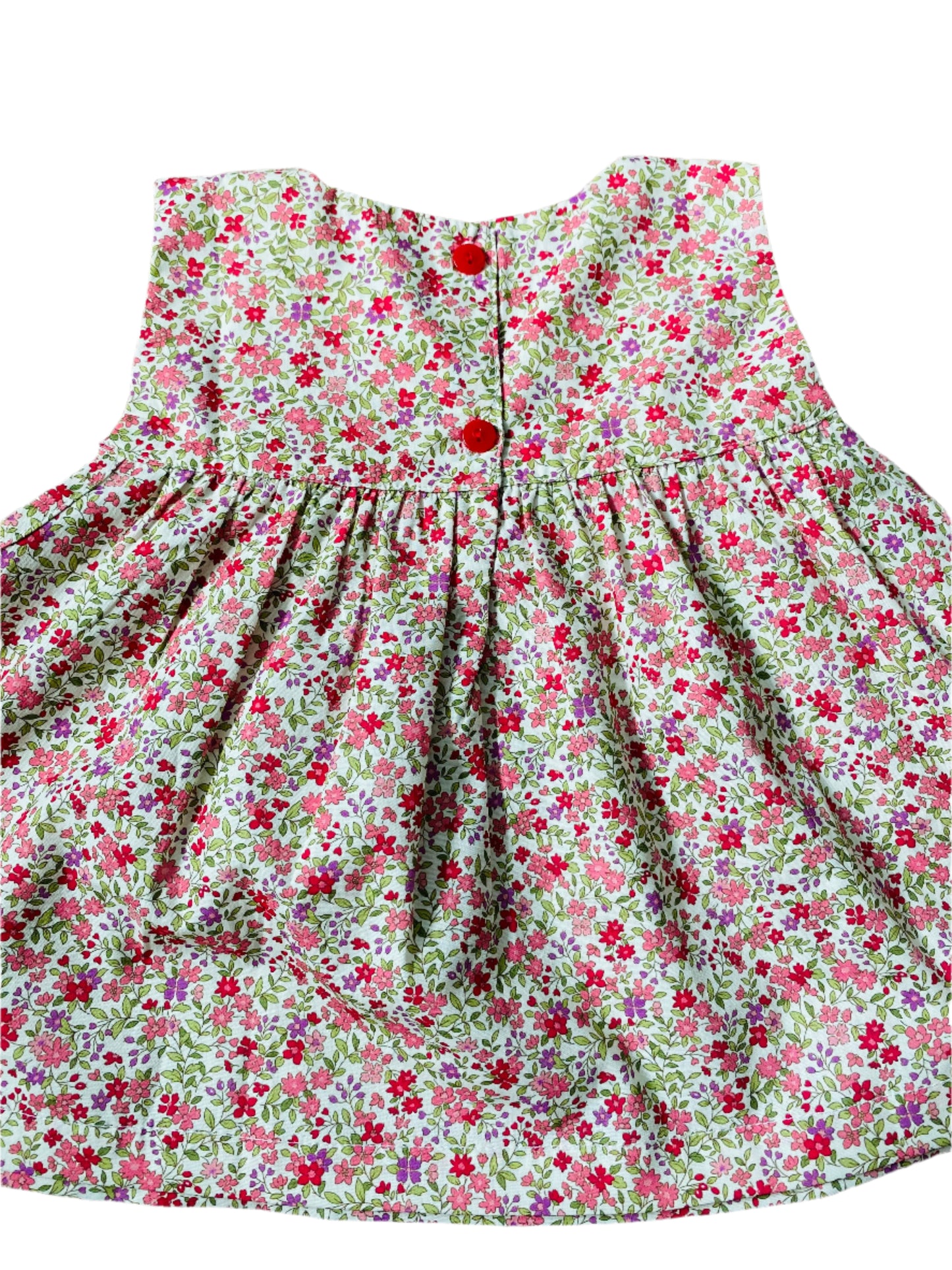 Floral Side Tie Bloomer Set