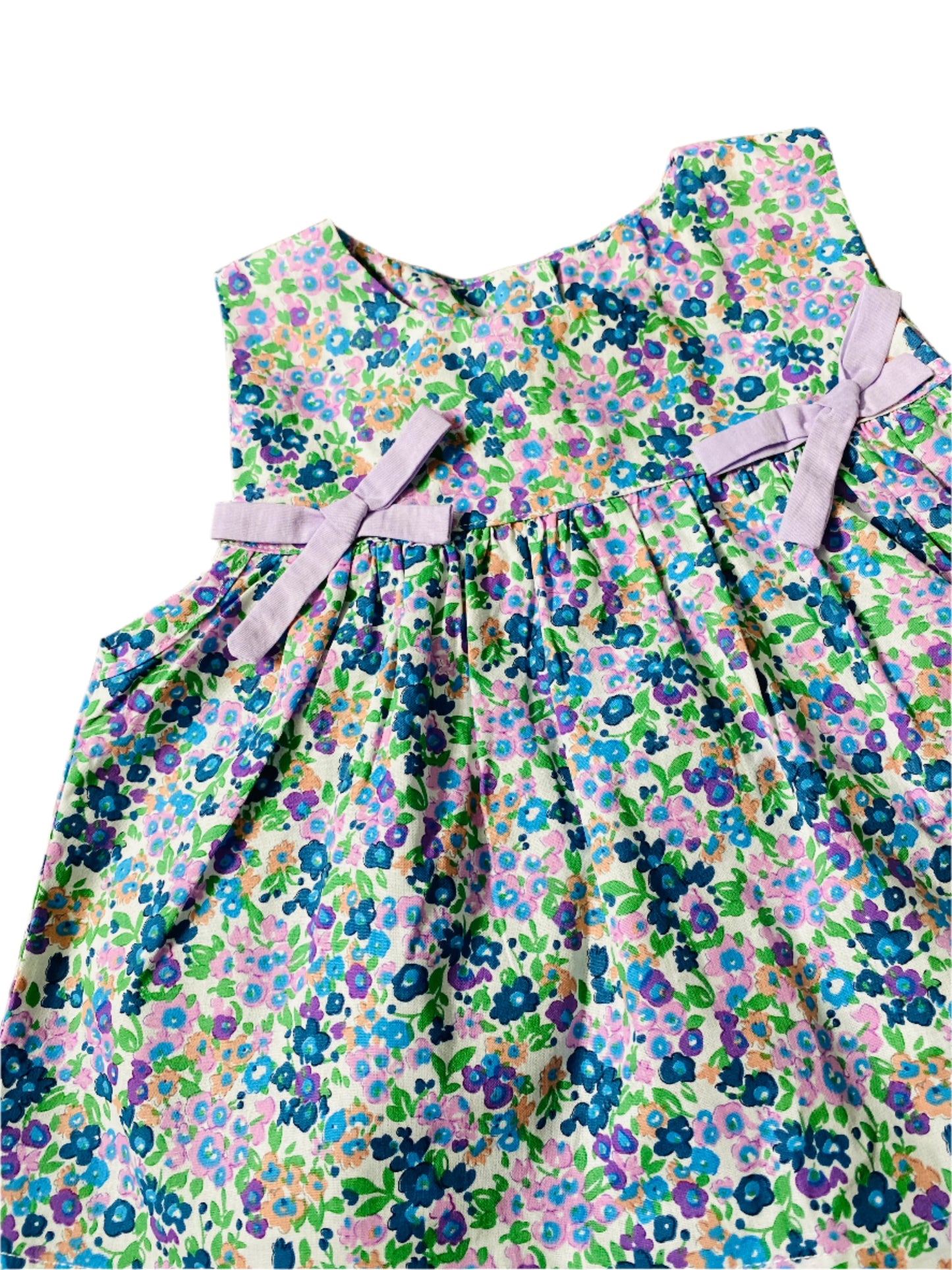 Floral Side Tie Bloomer Set