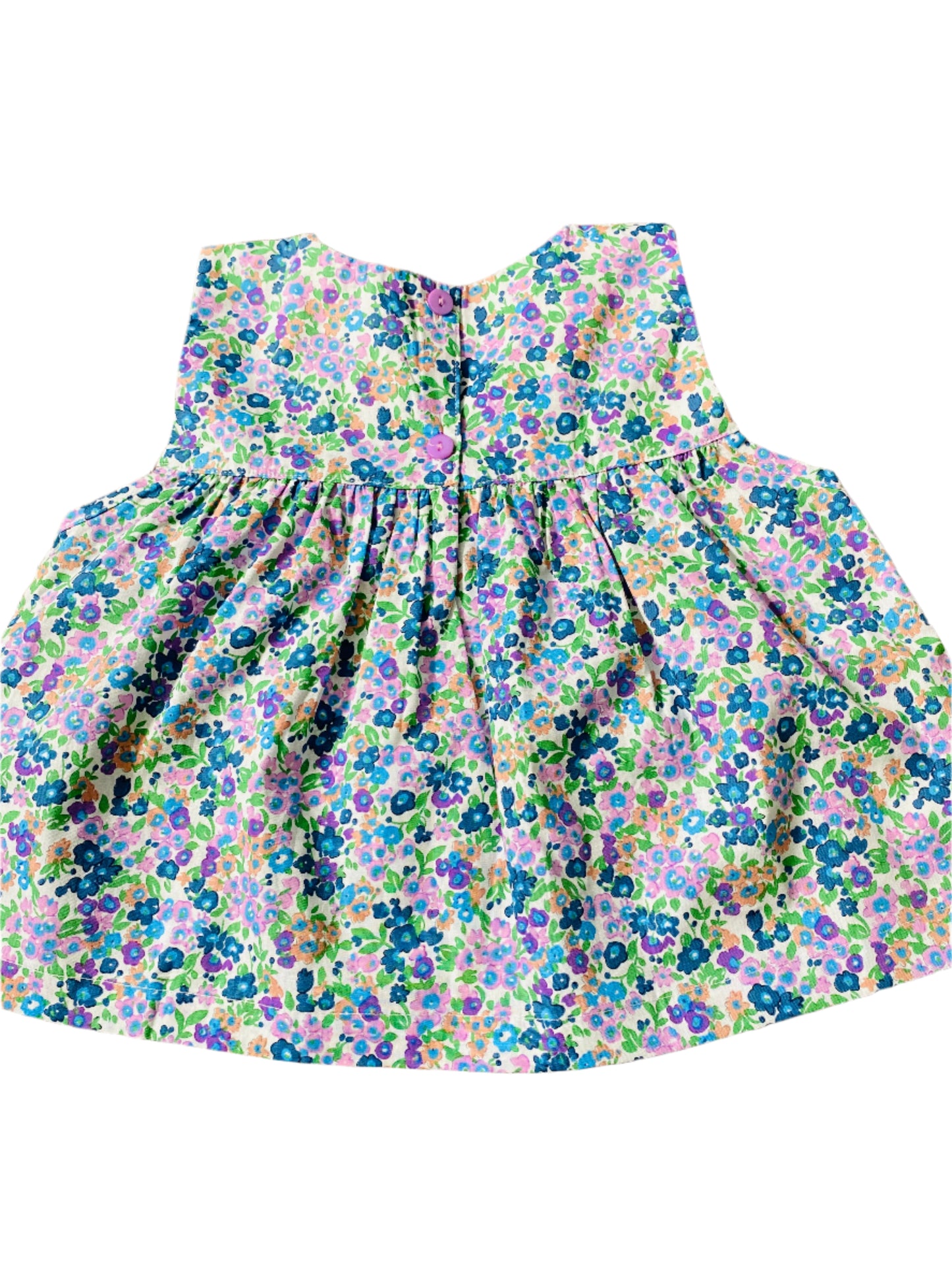 Floral Side Tie Bloomer Set