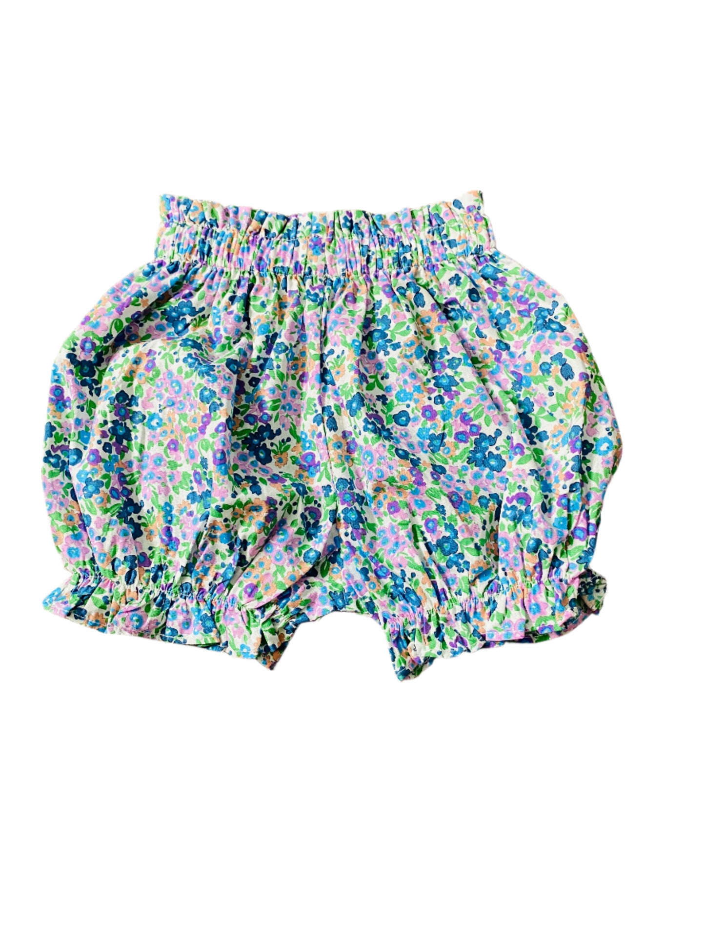 Floral Side Tie Bloomer Set