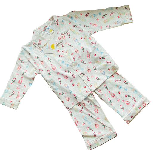 Nutcracker Pajama Set, Blue