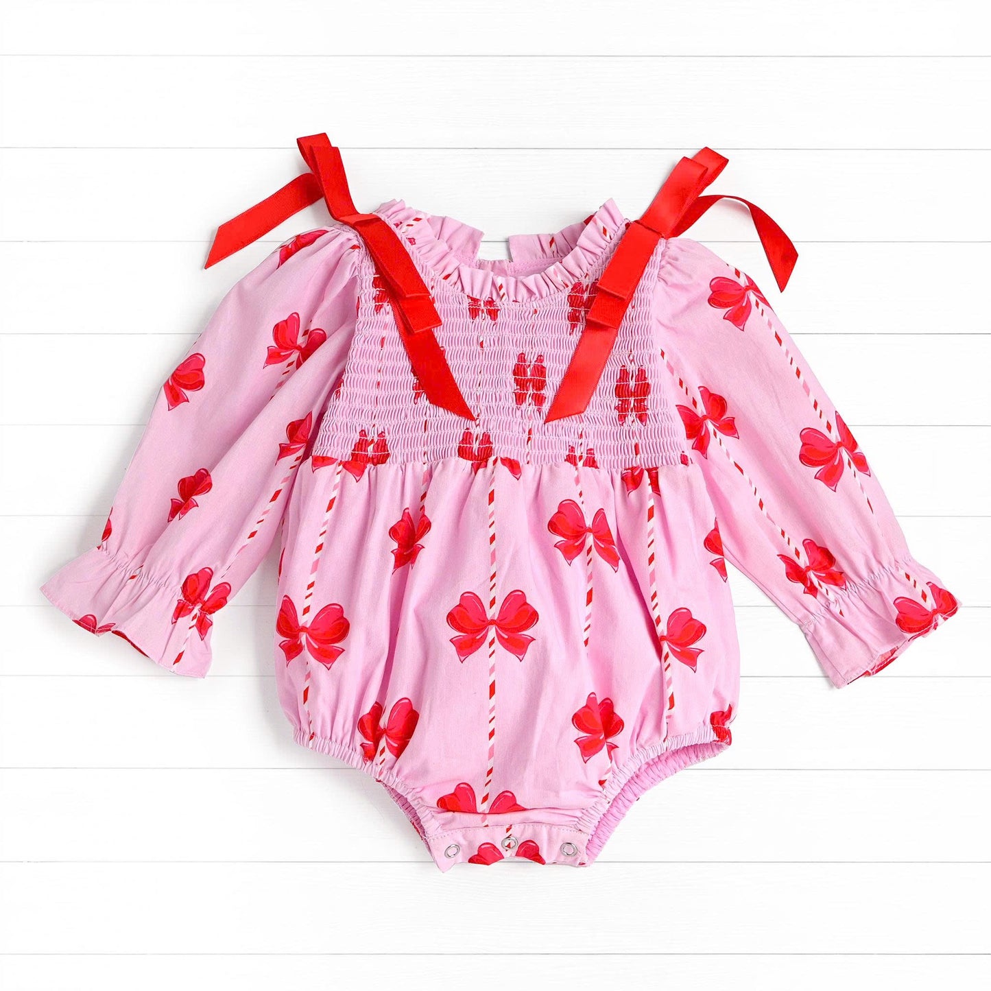 Candy Cane Tie Bubble, Pink