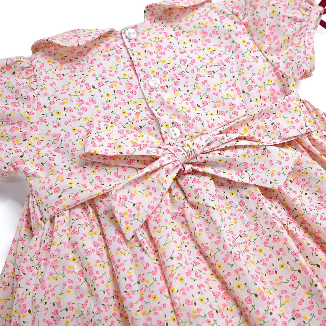Triple Bow Smock, Dress