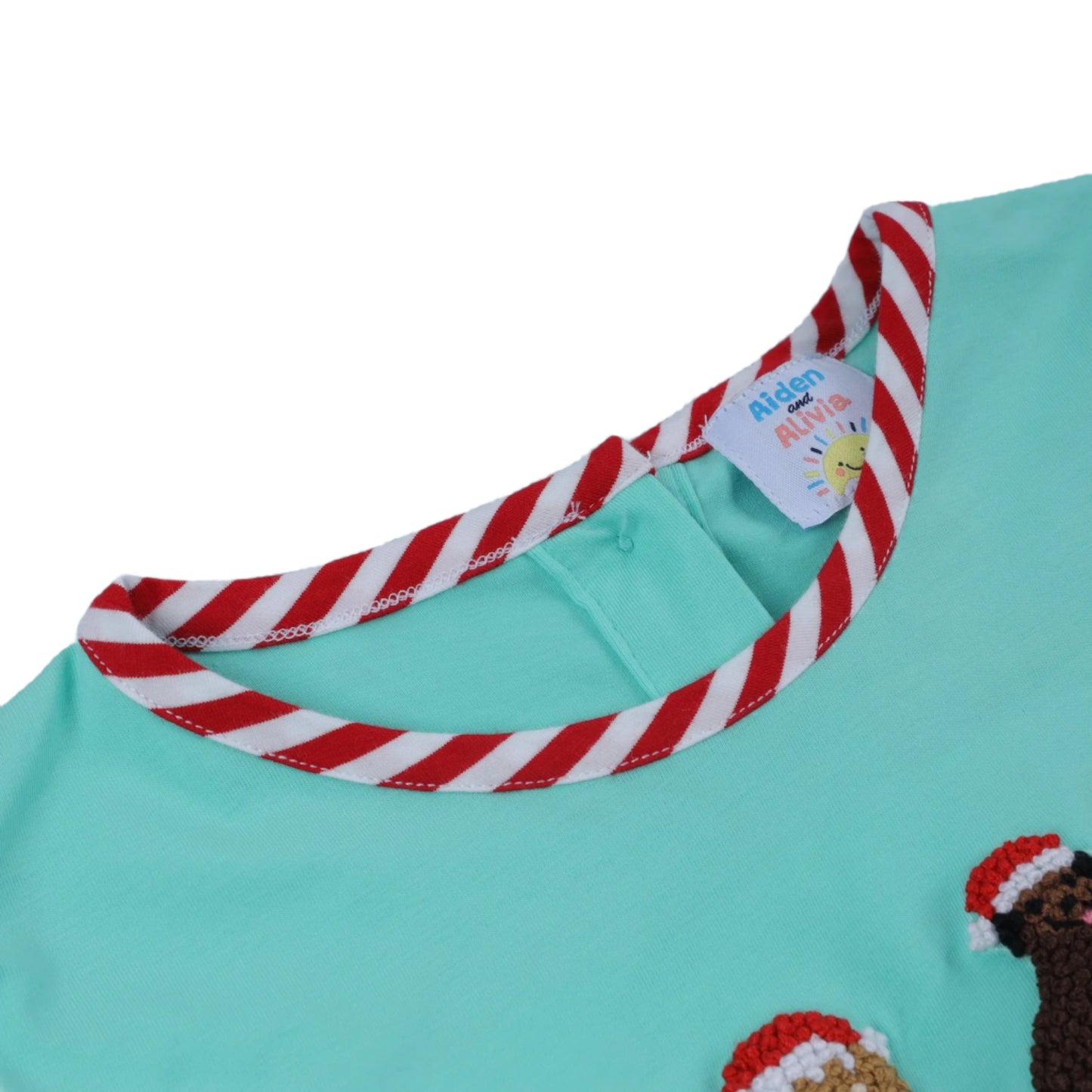 Holiday Dogs Pant Set, Turquoise