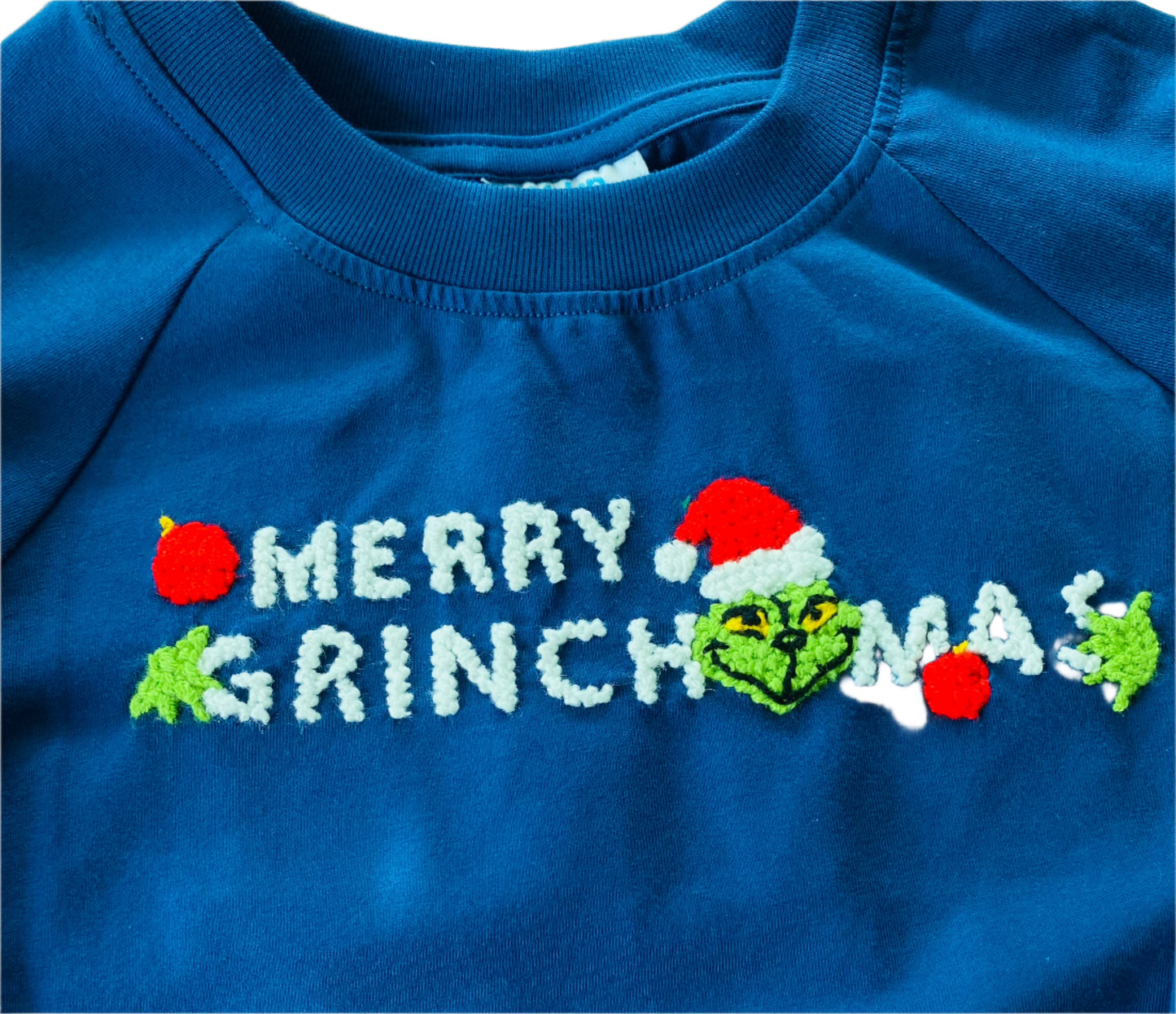 Merry Grinchmas Sweatshirt, Blue